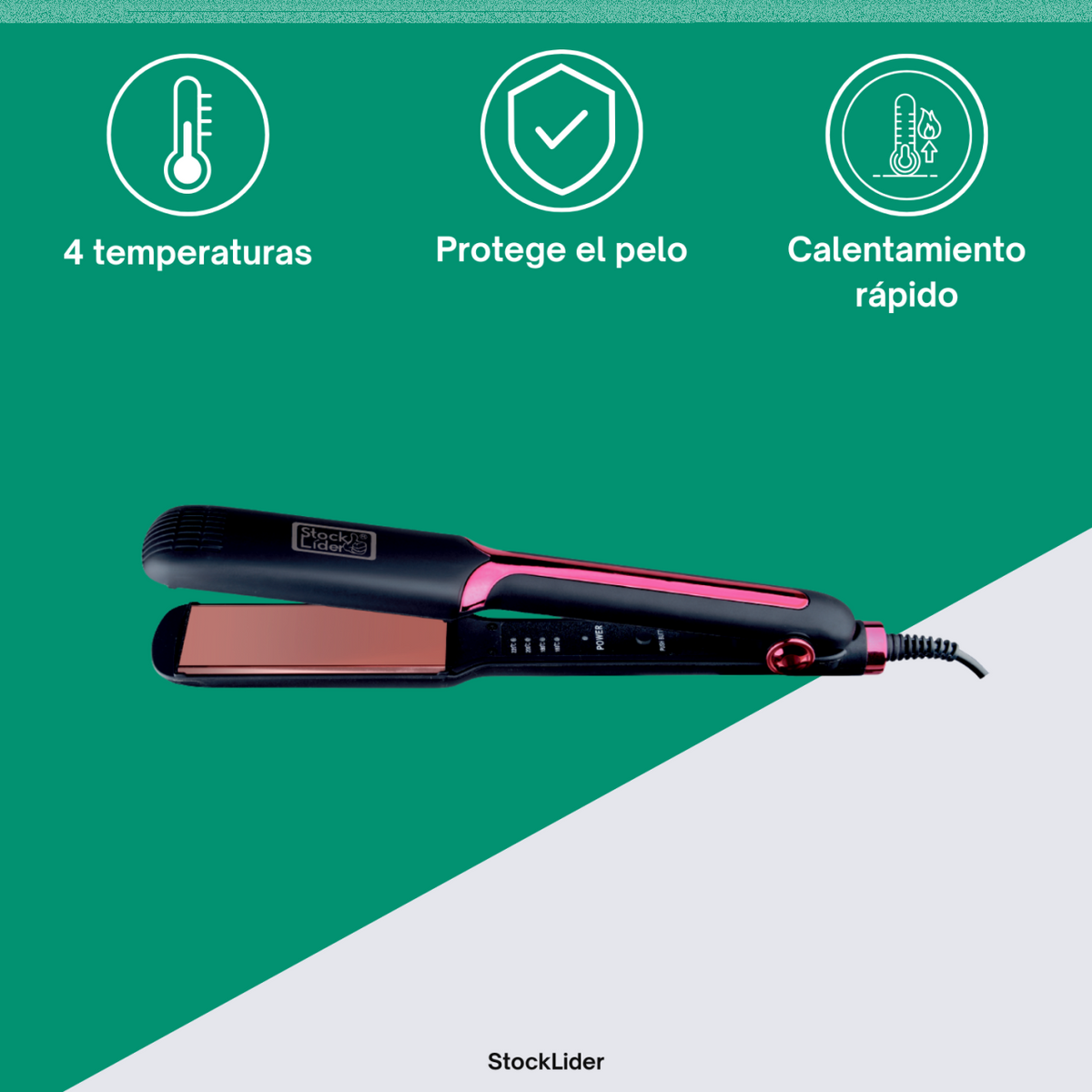 Plancha para el cabello