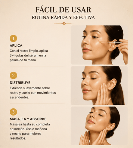 Sérum facial antienvejecimiento
