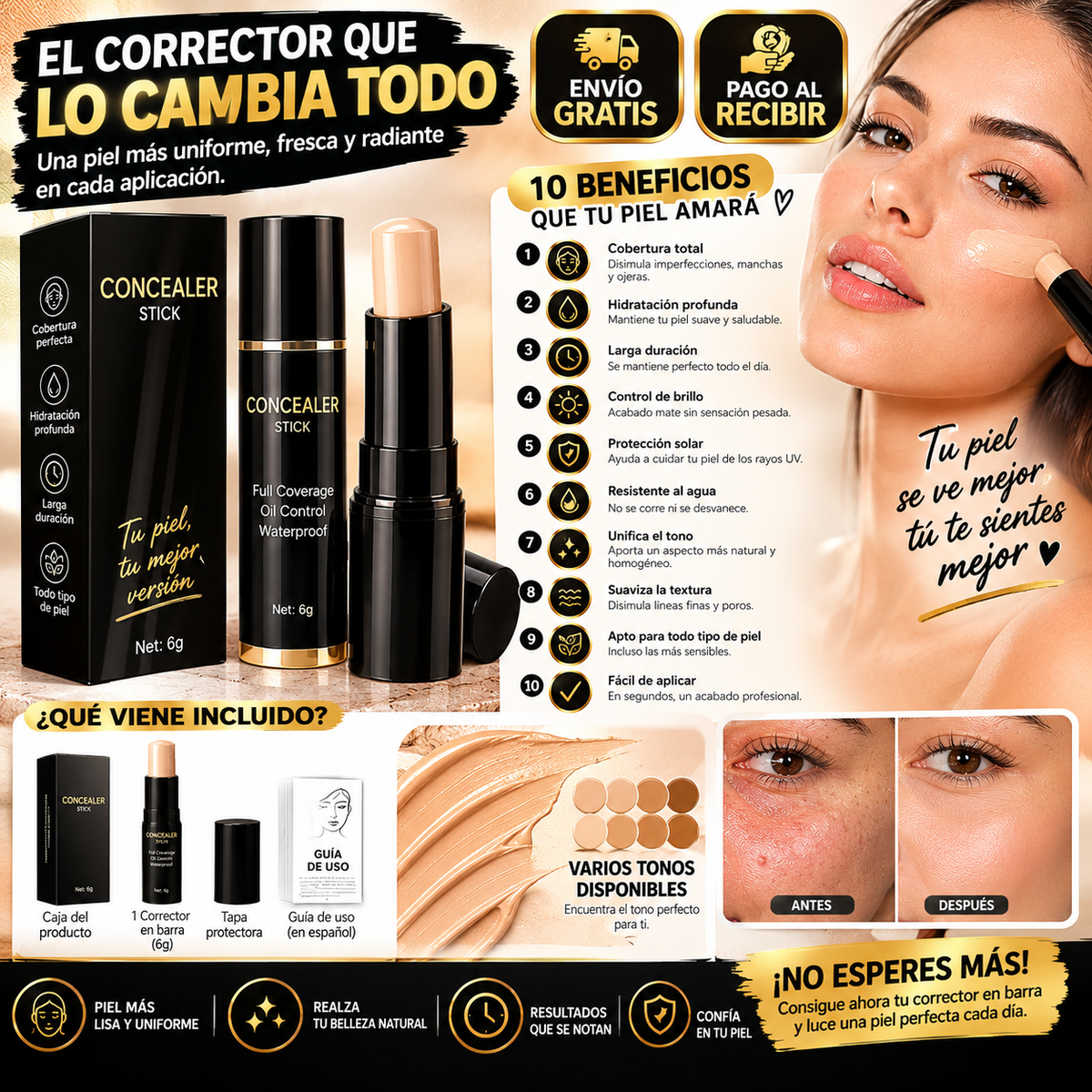 Corretor Facial em Barra