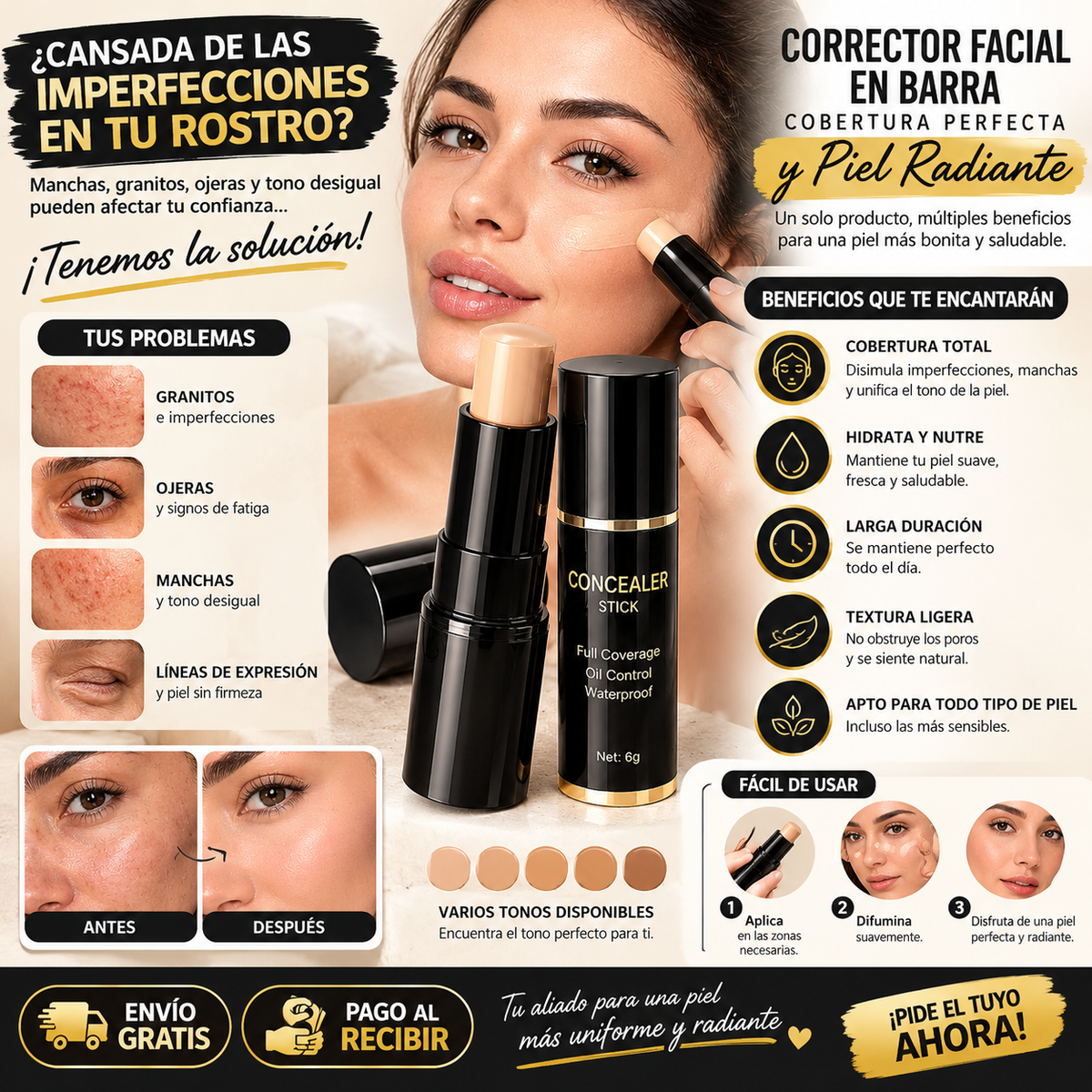 Corretor Facial em Barra