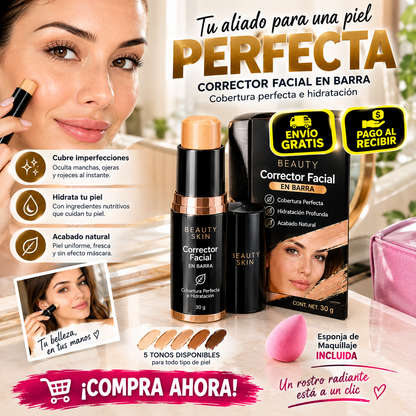 Corrector Facial en Barra