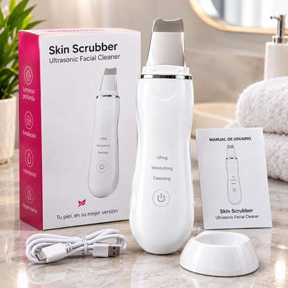 Limpiador Facial de Poros Recargable – ¡Limpia tu Piel en Profundidad y Luce un Rostro Más Fresco desde Casa!