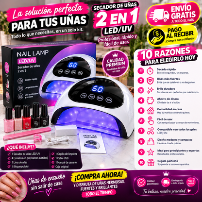 Secador de Uñas LED