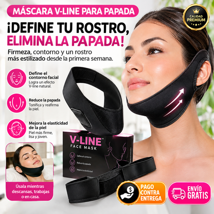 Máscara V-Line para papada — Ayuda a Definir y Afinar el Contorno Facial