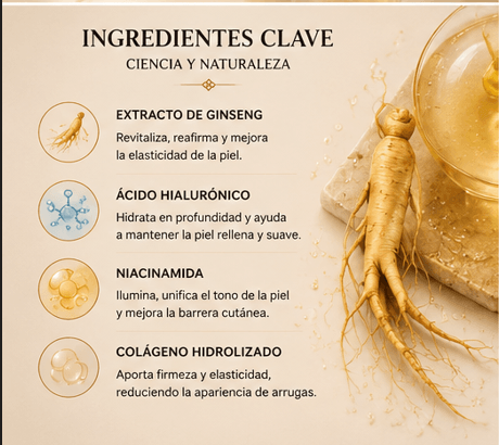 Sérum facial antienvejecimiento