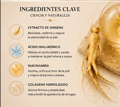 Sérum facial antienvejecimiento